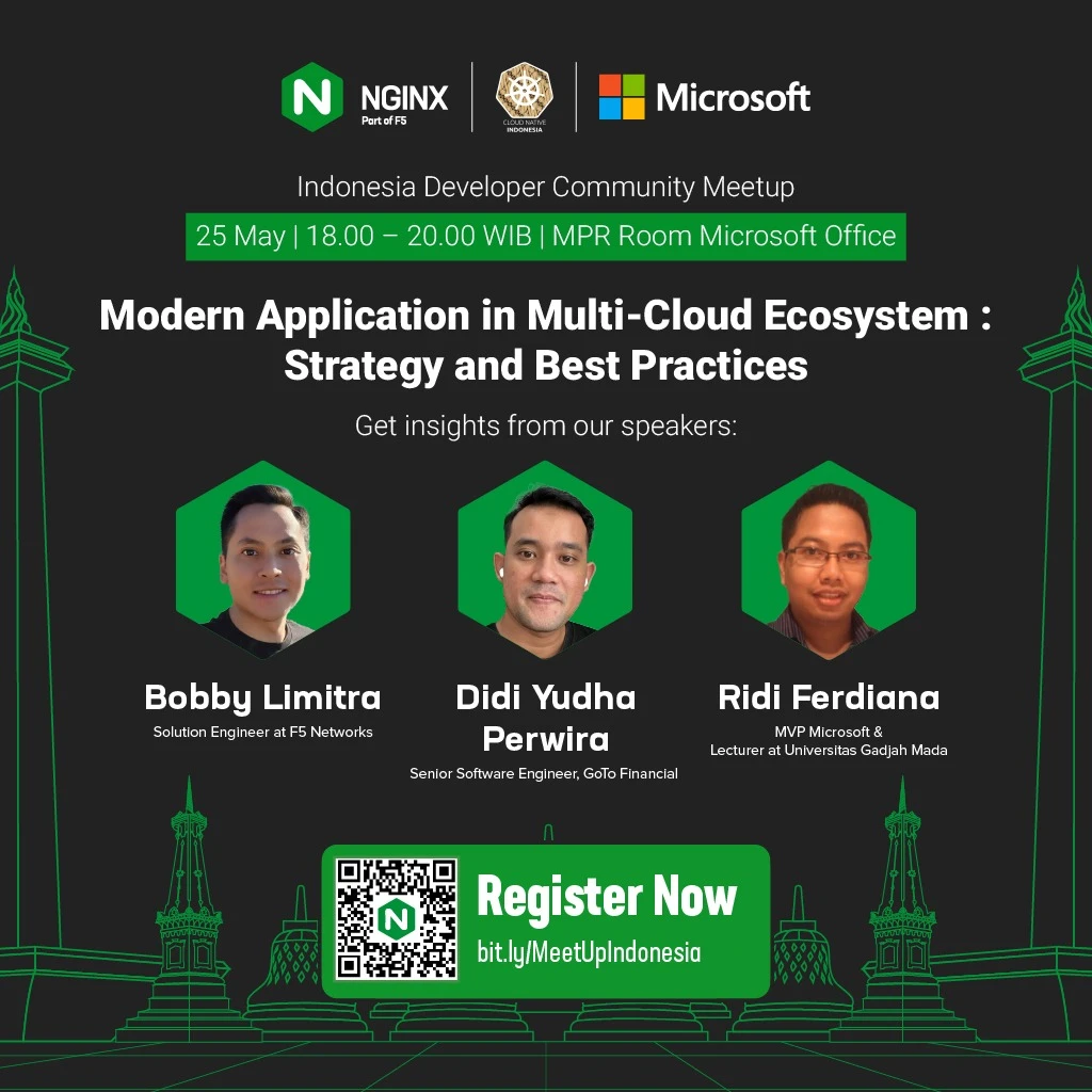 Kubernetes Cloud Native Indonesia Meetup x NGINX - F5 & Microsoft May 2023